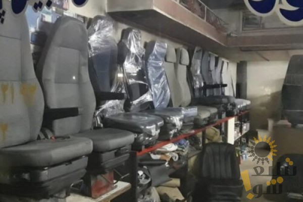 صندلی بادی کامیون راهسازی و معدنی